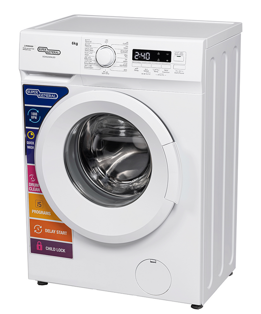 Super General SGW 6250 Front-Load Washing Machine (6 kg)