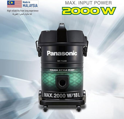 Panasonic MC-YL633GE47 2000W Drum Vacuum Cleaner 18L