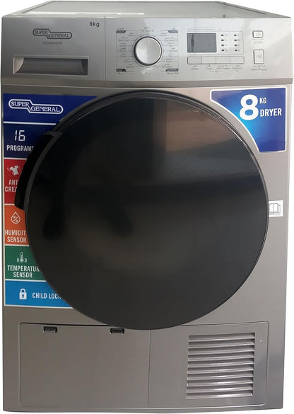 Super General SGD 8800 DDS 8 Kg Front Load Dryer