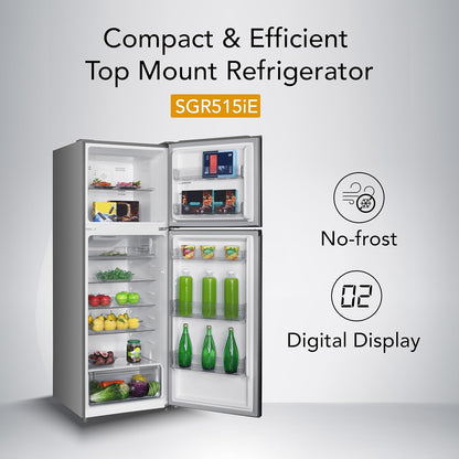 Super General SGR 515 I/IE 510L Top Mount Refrigerator