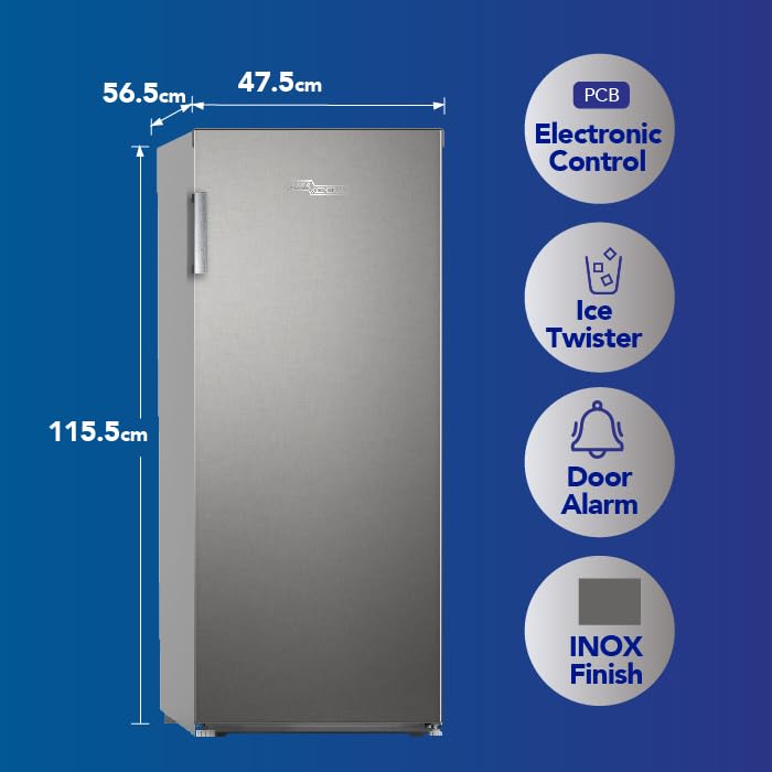Super General SGUF 201 NFDC 160L Upright Freezer