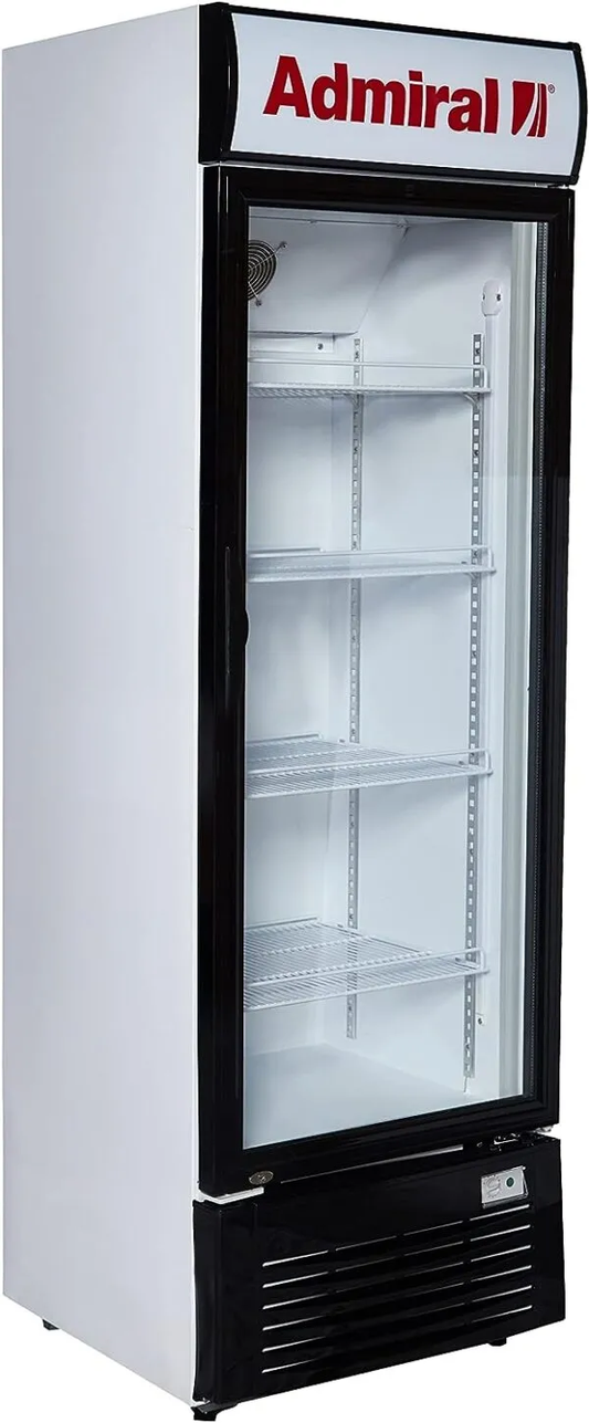 Admiral 450 Ltr Glass Door Chiller