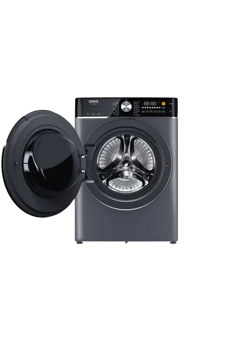 Chiq 10  Kg Front Loasd Washer Ful Auto