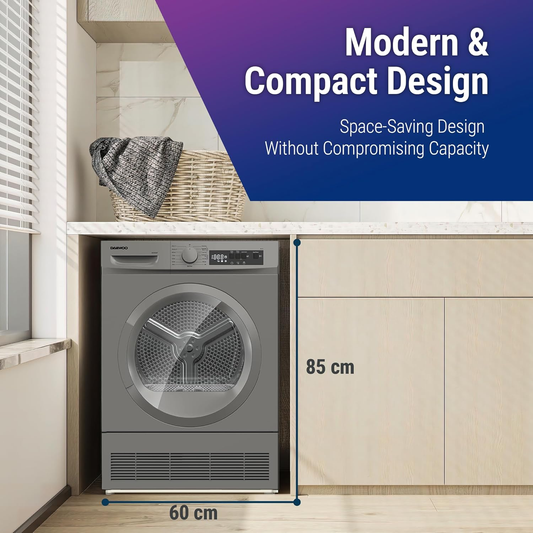 DAWEOO 8 KG CONDENSER DRYER