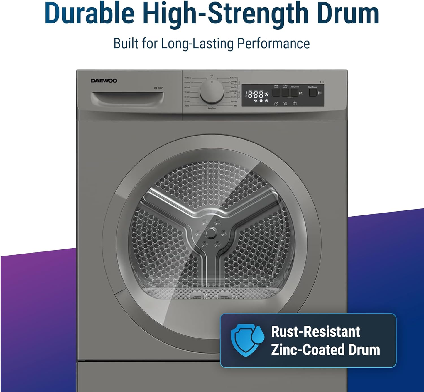 DAWEOO 8 KG CONDENSER DRYER
