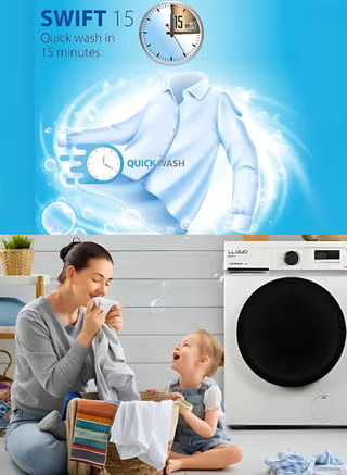 Llyod 7 Kg Front Load Washer Full Auto