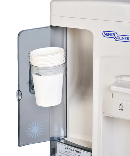 Super General SGL 1171 2-Tap Hot and Cold Water Dispenser with Cabinet