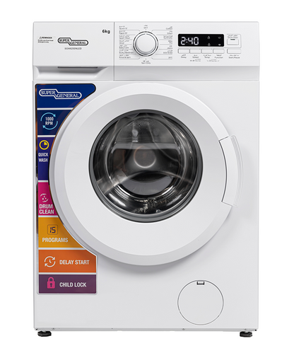 Super General SGW 6250 Front-Load Washing Machine (6 kg)
