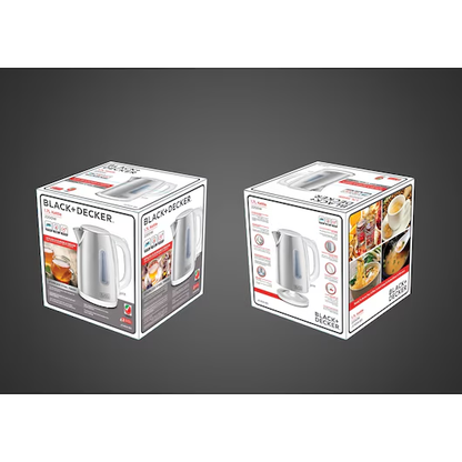 Black&Decker 1.7 Ltr Stailnless Steel Kettle