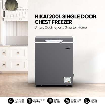 NIKAI 200 LTR CHEST FREEZER