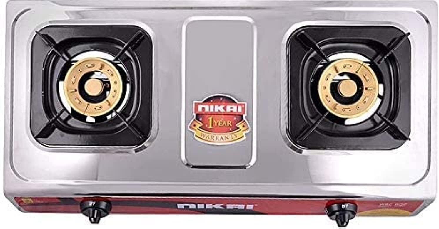 NIKAI TWO BURNER GAS STOVE