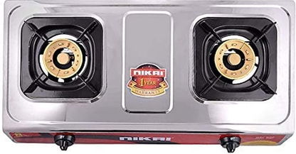 NIKAI TWO BURNER GAS STOVE