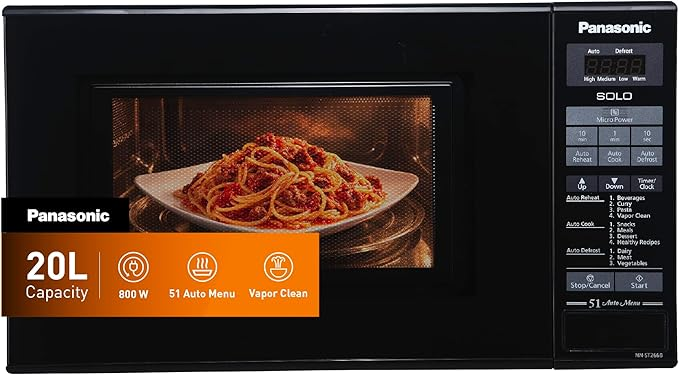 PANASONIC 20MICROWAVE OVEN SOLO