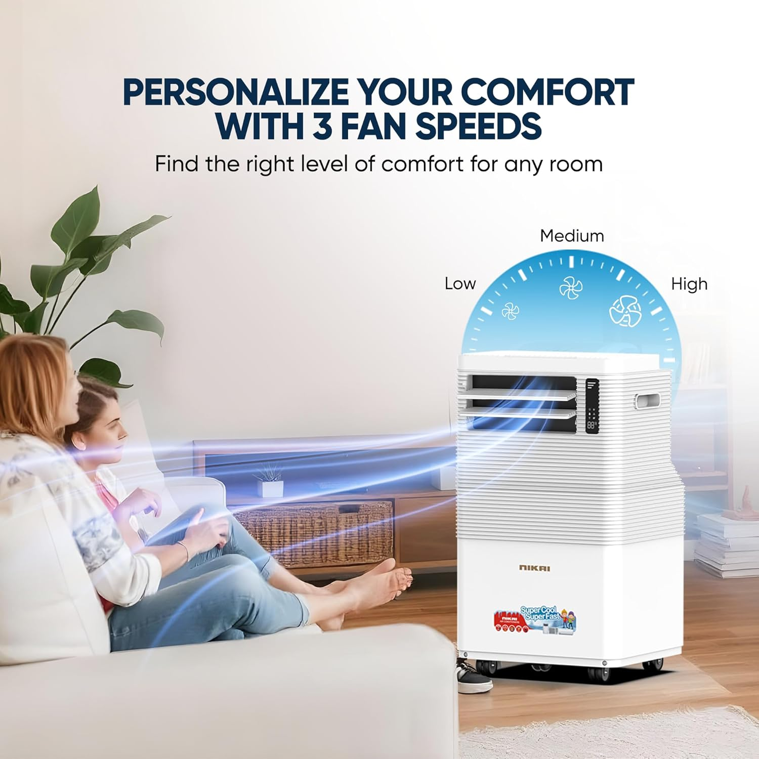 NIKAI 1.2 TR PORTABLE AC